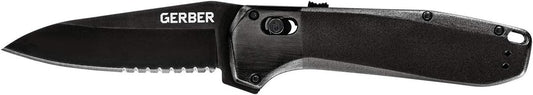 Gerber Gear Highbrow Folding Pocket Knife with 2.8" Blade, Assisted Opening Fold