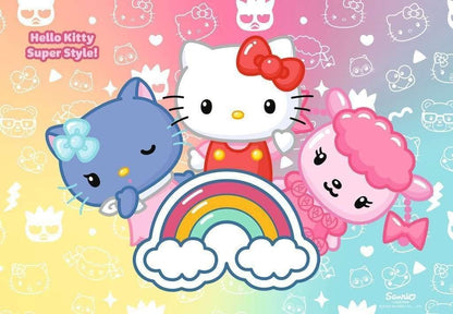 Ravensburger Kinderpuzzle 12001034 - Die besten Freunde - 2x24 Teile Hello Kitty