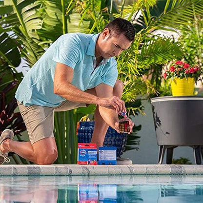 Clorox® Pool&Spa™ Swimming Pool 3-Way Water Test Kit, Accurately Measures Bromin