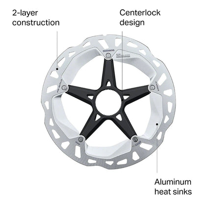 Shimano MT800 Disc Rotor - External Spline Type