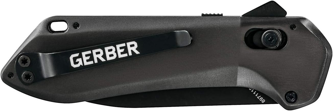 Gerber Gear Highbrow Compact, Pocket Knife, Black