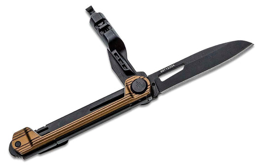 Gerber Armbar Slim Drive Multi-Function Folding Knife 2.5" Plain Blade, Bronze Handle