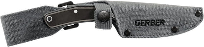Gerber Gear Downwind Caper - Fixed Blade Knife with Sheath for Hunting Gear - Bl