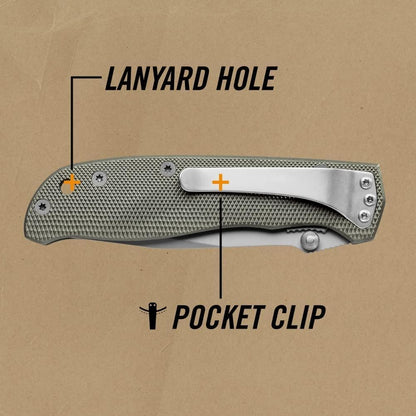 Gear Air Ranger Pocket Knife, Folding Knife - EDC Gear and Equipment