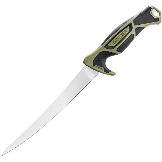 GERBER CONTROLLER 8" FISHING FILLET KNIFE SYSTEM W/ SHEATH 31003340