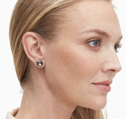 KATE SPADE New York Gumdrops Studs Black Earrings