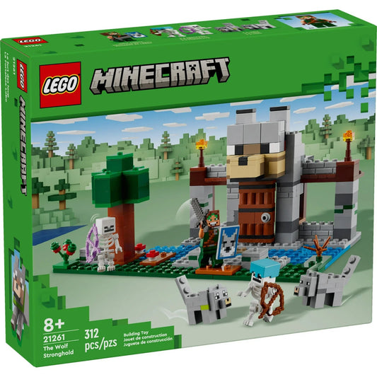 LEGO 21261 Minecraft The Wolf Stronghold Fortress Playset