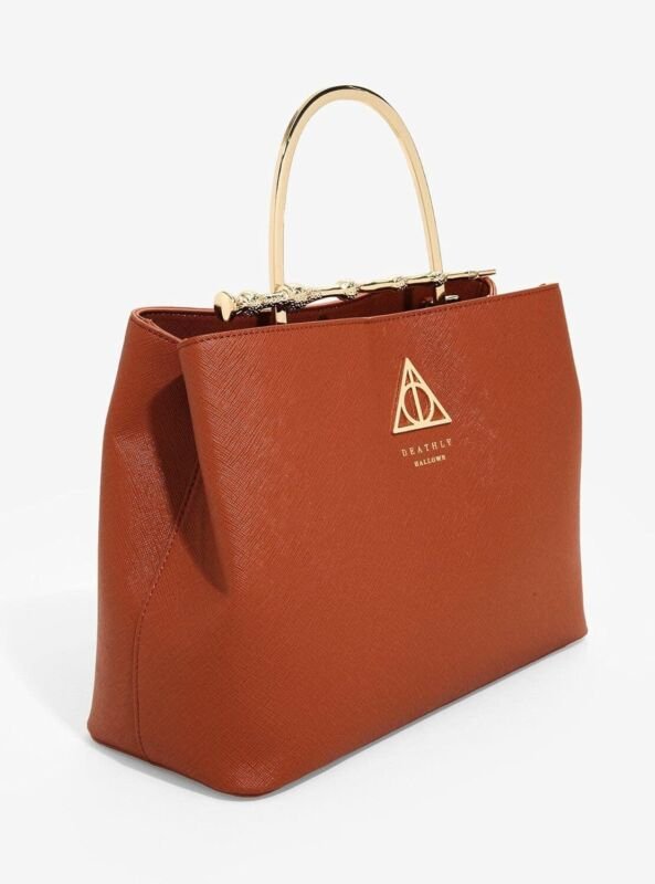 Loungefly Harry Potter Cognac Wand Handbag Exclusive