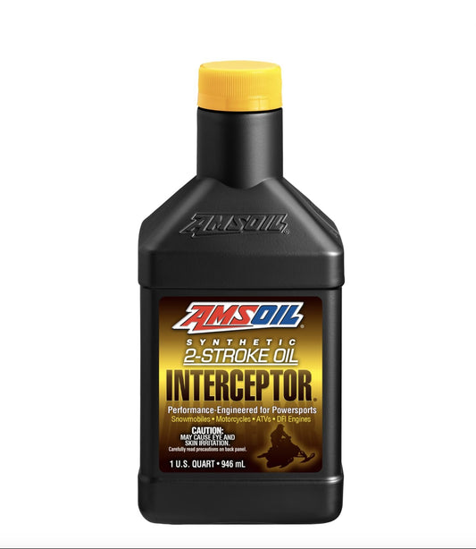 AMSOIL FULL SYNTHETIC Interceptor 2-Cycle Oil 1 Quart