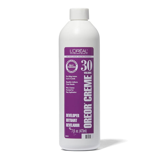 L'Oreal Oreor Creme Developer - 30 Volume 8 OZ