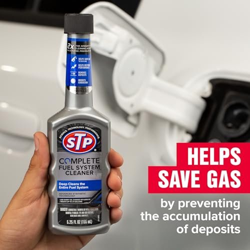 STP Complete Fuel System Cleaner, Fuel Cleaner Deep Cleans Entire Fuel Syst