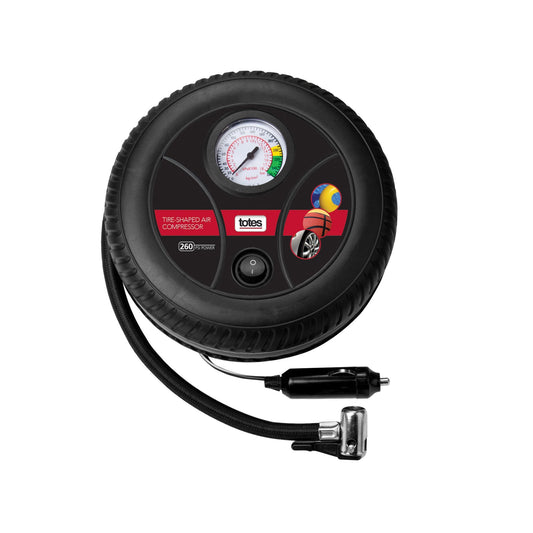 Kole Imports Portable Tire-Shaped Auto Air Compressor