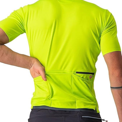Castelli Unlimited Allroad Jersey Color Eletric Lime - Men's M