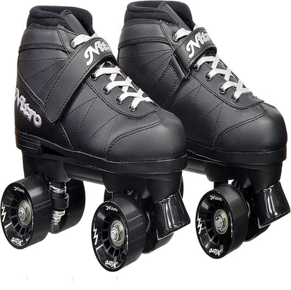 Epic Skates Epic Super Nitro Black Quad Speed Roller Skates Kids 9