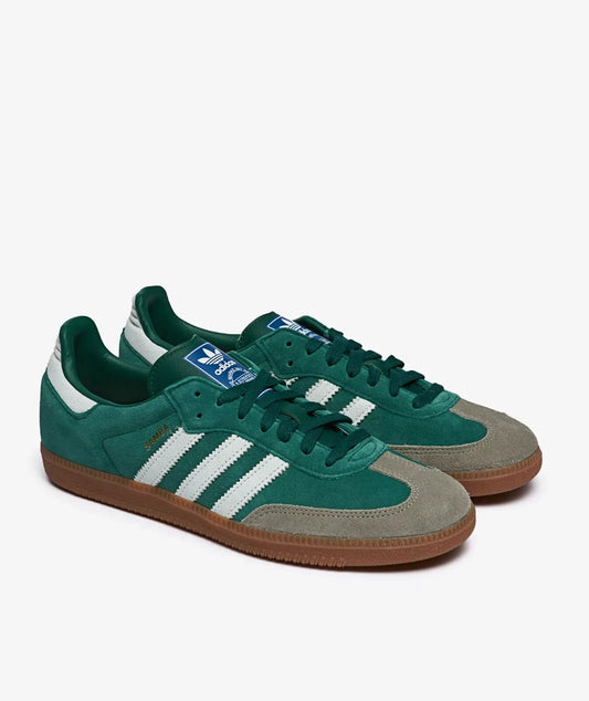 Adidas Samba OG 'Collegiate Green Gum' Green/Brown ID2054 Men's - Size 6