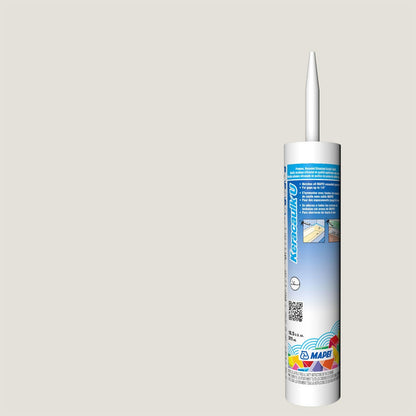 Mapei Keracaulk U Premium, Paintable, Unsanded, Siliconized Acrylic Caulk, Expertly Formulated to Match Grout Colors, 10 oz., 5220 Eggshell- Unsanded