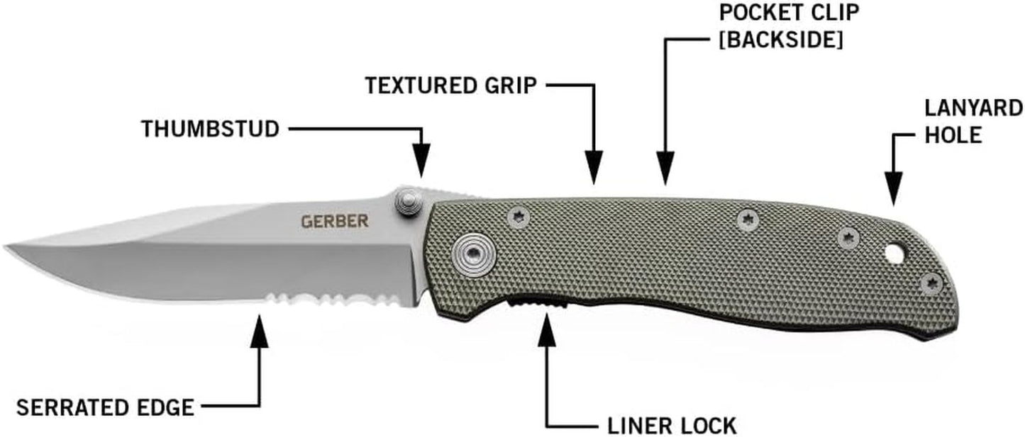 Gear Air Ranger Pocket Knife, Folding Knife - EDC Gear and Equipment