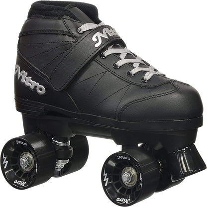 Epic Skates Epic Super Nitro Black Quad Speed Roller Skates Kids 9