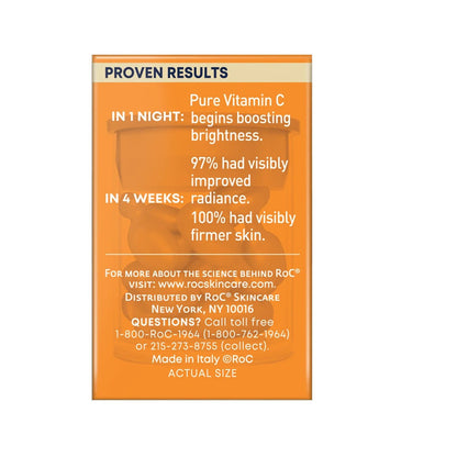 RoC Multi Correxion Revive + Glow Vitamin C Night Serum Capsules - PACK 3 30 cap