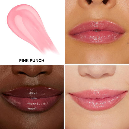Too Faced Lip Injection Extreme Pink Punch 0.14oz - NIB pack of 2
