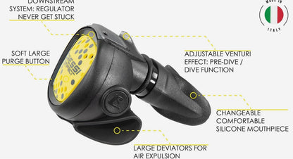Scuba Diving Regulator Kit - AC2 Piston 1st Stage, Compact 2nd Stage, Octopus...