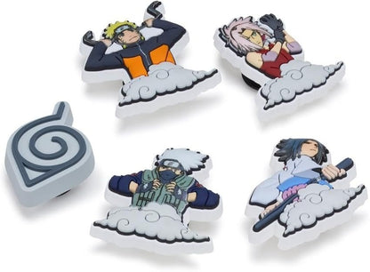 Crocs Jibbitz - Naruto Uzumaki Shoe Charms - 5 Pack New