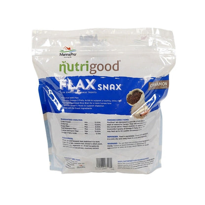 MannaPro Nutrigood Flax Snax Horse Treats - Cinnamon