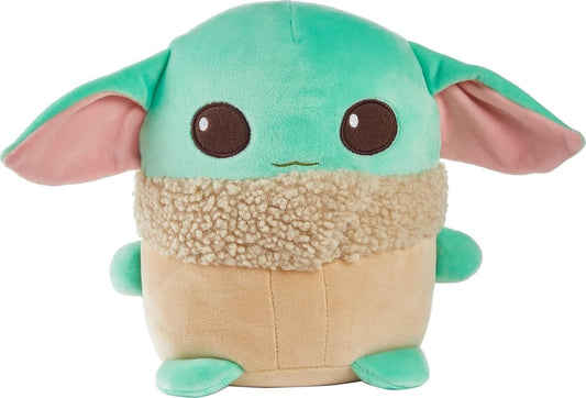 Squishmallows Star Wars Grogu The Mandalorian Baby Yoda Plush Pillow Doll 10" in