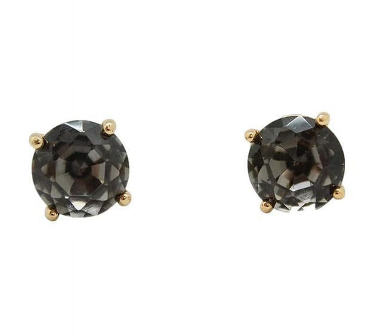 Kate Spade New York Women's Gumdrop Stud Earrings in Black Diamond