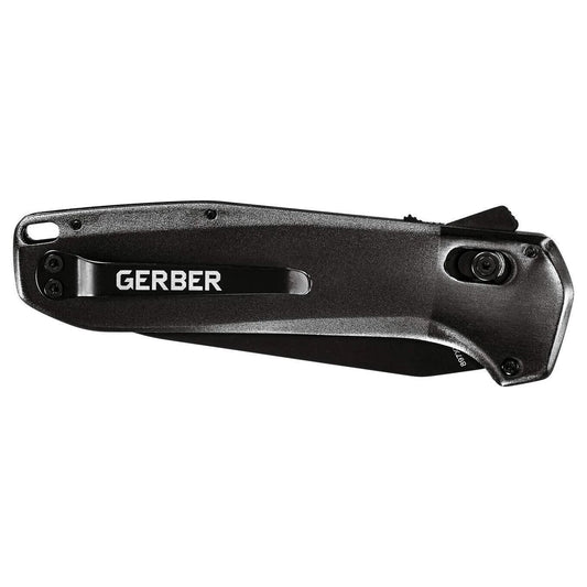 Gerber Gear Highbrow Serrated Edge Drop Point Assited Opening Knife [31-003675]