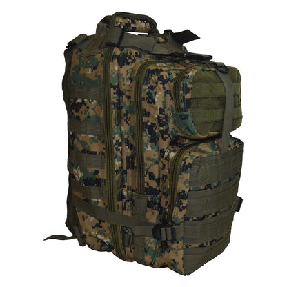EXPLORER Tactical 72 Hours Combat Rucksack 17 Inch Backpack-Woodland Digital