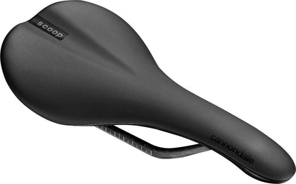 FABRIC SCOOP C SHALLOW SADDLE CARBON SHALLOW RACE SADDLE 142mm BLACK/BLACK
