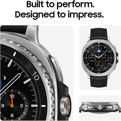 Samsung Galaxy Watch 8 Classic (2025) 46Mm Bluetooth Smartwatch, Cushion Design, Rotatin