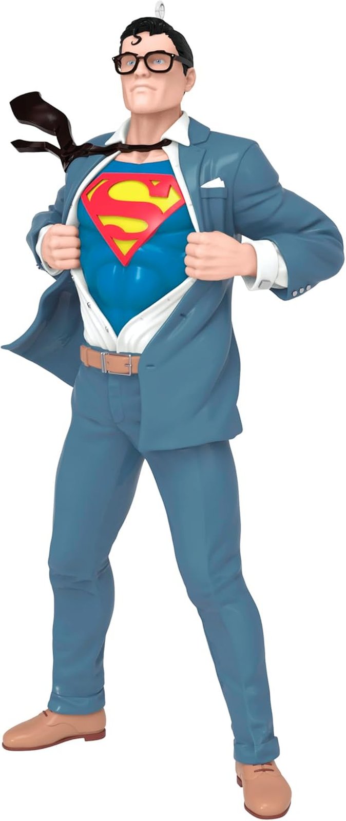 Hallmark Christmas Ornament 2024, DC Superman Clark Kent, Gifts for DC Comics Fans