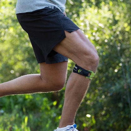 DonJoy Performance WEBTECH Knee Support Strap: Slime Green, Small/Medium
