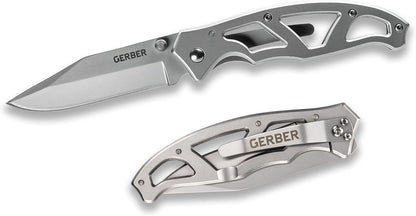 Gerber Gear Paraframe EDC Folding Pocket Knife with Safety Lock for Everyday