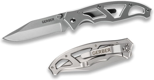 Gerber Gear Paraframe EDC Folding Pocket Knife with Safety Lock for Everyday